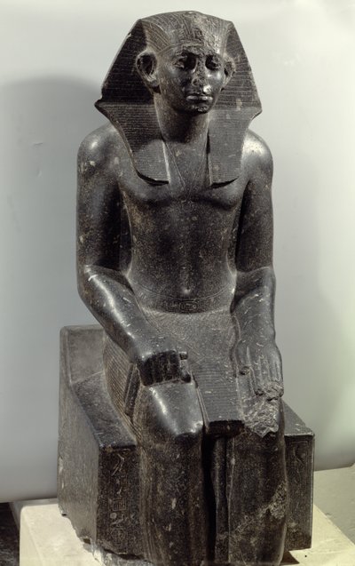 Statue von Sesostris III (1887-49 v. Chr.) als junger Mann von Middle Kingdom Egyptian